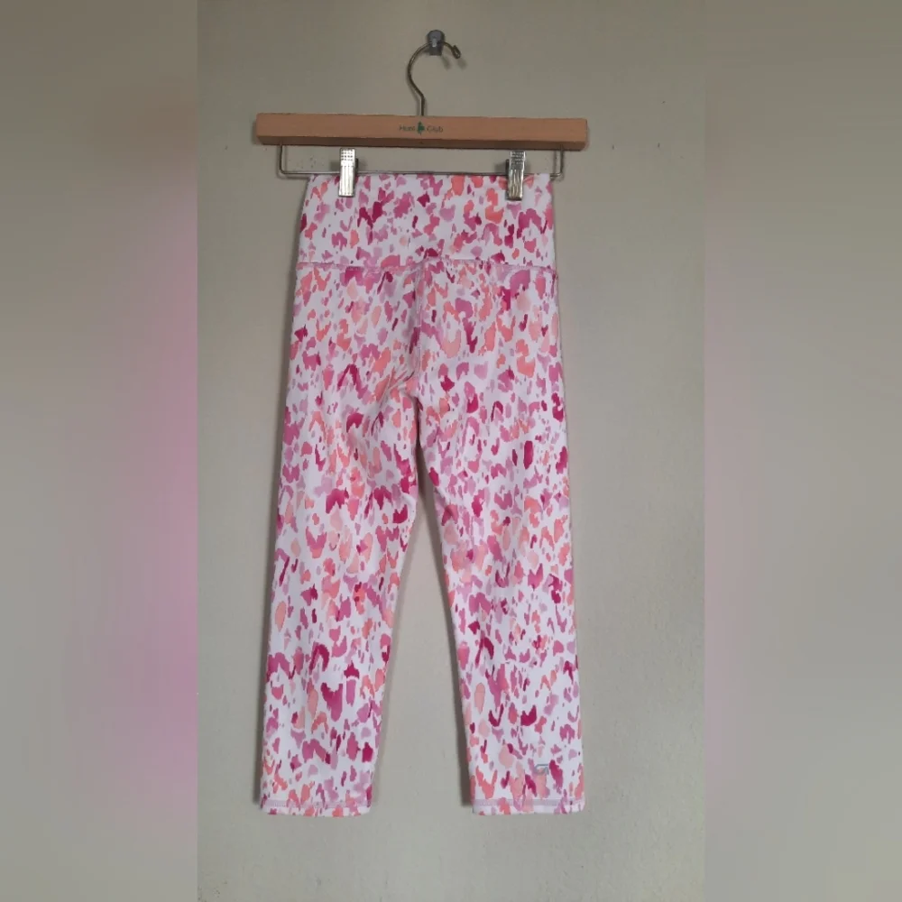 Colorful Pink Gap Fit Leggings For Girls